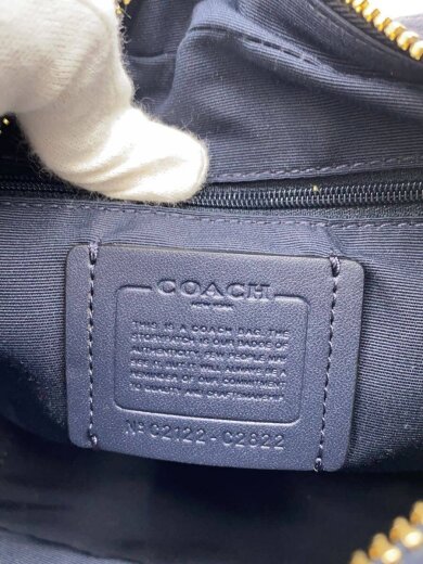 商品画像：シグネチャー/ショルダーバッグ/デニム×レザー/NVY/C2822// 5