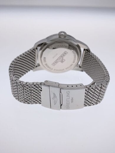 商品画像：スーパーオーシャンヘリテージ46/自動巻腕時計/アナログ/BLK/SLV/SS/A17320 5