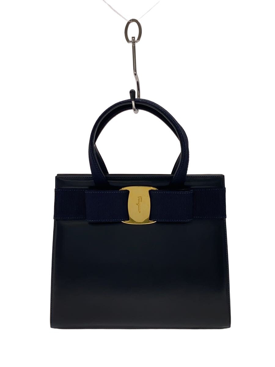 Salvatore Ferragamo / サルヴァトーレフェラガモ/2WAYハンドバッグ/ヴァラリボン/レザー/ブラック//