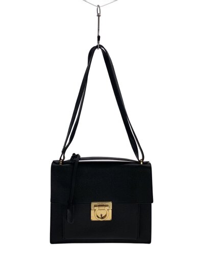 商品画像：ハンドバッグ[仕入]/レザー/ブラック/DY-21 O014サルヴァトーレフェラガモ 1