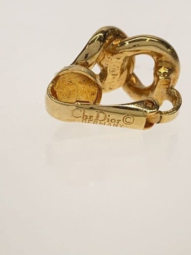 商品画像：OLD/クスミ・使用感有/イヤリング[仕入]/メッキ/ジルコニア/GLD/レディース 3