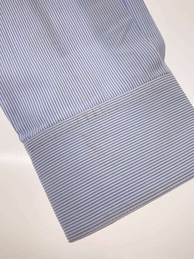 商品画像：◆/L/長袖シャツ[仕入]/38/コットン/BLU/ストライプ 8