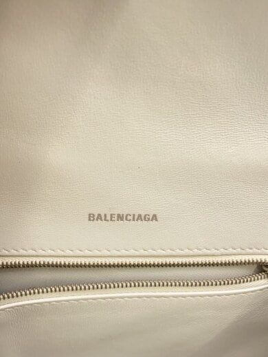 商品画像：アワーグラススモール/ショルダーバッグ/ハンドバッグ/レザー/WHT/無地/593546 5