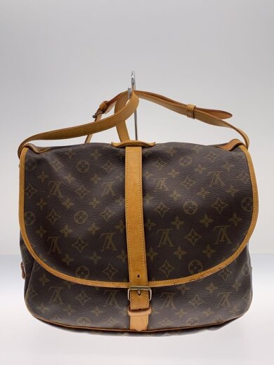 商品画像：ソミュール35_モノグラム・キャンバス/ショルダーバッグ/PVC/BRW/M42254 3