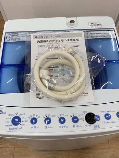 商品画像：B:洗濯機 5.5kg ハイアール 2020年 7