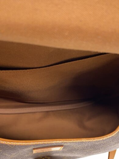 商品画像：ソミュール35_モノグラム・キャンバス/PVC/BRW/M42254/使用感有 6