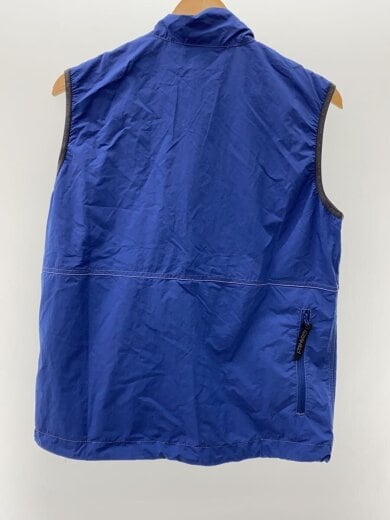 商品画像：BRUSHED NYLON VEST BLUE XS 2