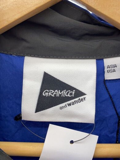 商品画像：BRUSHED NYLON VEST BLUE XS 3
