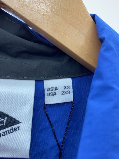 商品画像：BRUSHED NYLON VEST BLUE XS 4