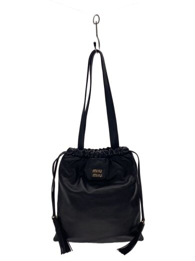 商品画像：ショルダーバッグ[仕入]/レザー/BLK/無地/5BG303 1