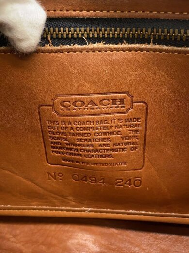 画像：COACHコーチ/ハンドバッグ/240/レザー/ブラウン5