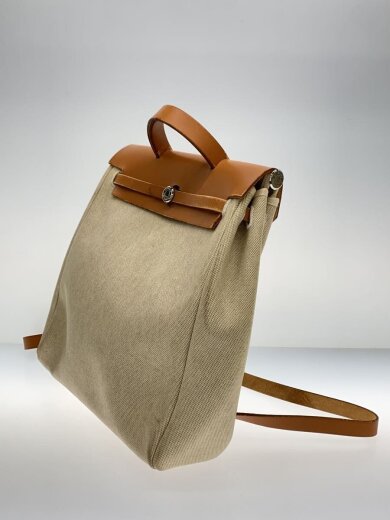 商品画像：リュック[仕入]/キャンバス/ベージュ/無地 2