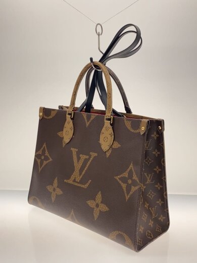 商品画像：オンザゴーMM/トートバッグ/PVC/BRW/M45321/モノグラムリバース/LV 2