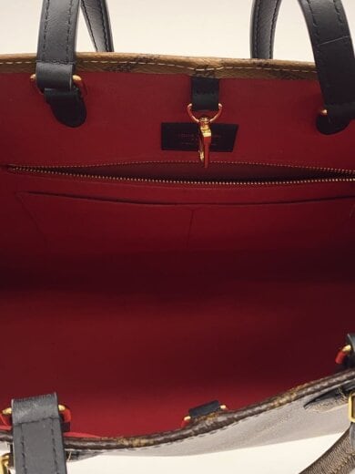 商品画像：オンザゴーMM/トートバッグ/PVC/BRW/M45321/モノグラムリバース/LV 6