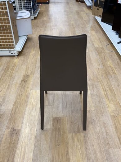 商品画像：#/アイーダチェア/ボンデッドレザー/グレー/ハイバック/ロングセラー/ルーマニア製 4