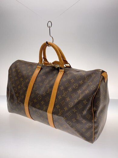 商品画像：LOUIS VUITTON ルイヴィトン　キーポル50_モノグラム・キャンバス/PVC/BRW/総柄// 2