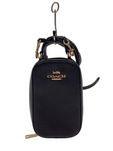 商品画像：COACH コーチ　ショルダーバッグ/レザー/BLK/無地/CB854/2WAYバッグ// 1