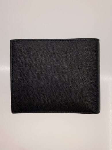 商品画像：◆二つ折り財布[仕入]/レザー/BLK/無地/メンズ// 2