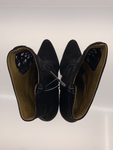 商品画像：◆ショートブーツ[仕入]/36.5/BLK/スウェード/シースルー/刺繍// 3
