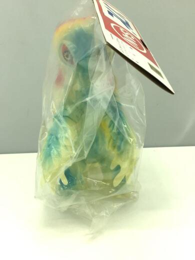 画像：その他ブランドマルサン/フィギュア/特撮フィギュア/ソフビ/蓄光版ヘドラ/青&赤&黄4