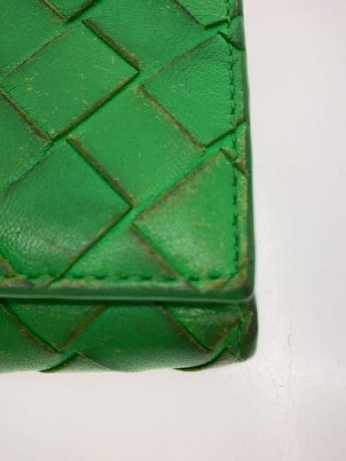 商品画像：3つ折り財布/レザー/GRN/メンズ 8