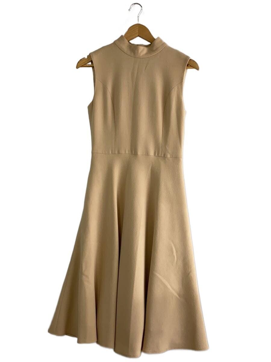 FOXEY / ノースリーブワンピース/38/ウール/BEG/41936-A00A18KA