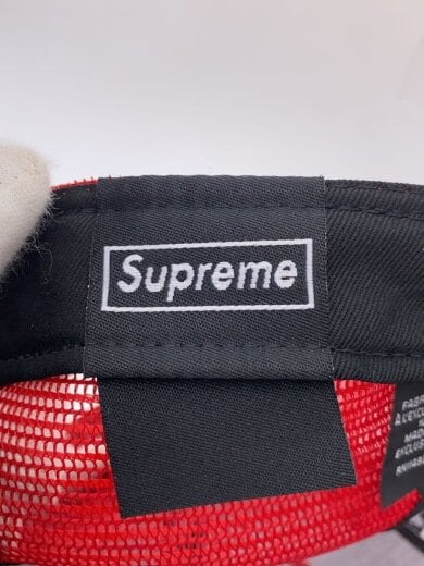 商品画像：メッシュキャップ/7 1/2/ポリエステル/RED/メンズ 5