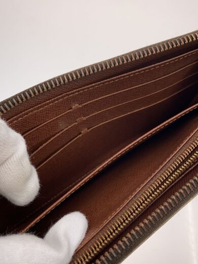 商品画像：ポルト・フォイユ・アストリッド_モノグラム・キャンバス/PVC/BRW/レディース 6