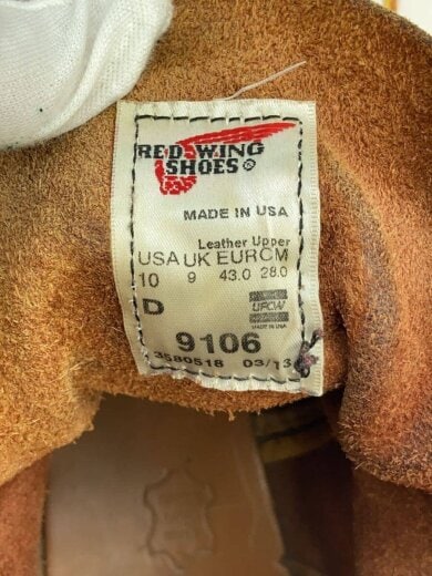 商品画像：レースアップブーツ/US10/BRW/9106 5