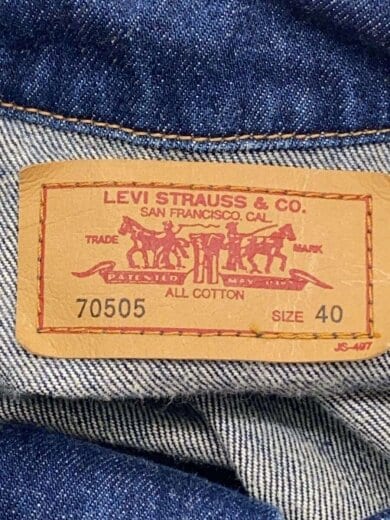 商品画像：Gジャン/40/デニム/IDG/70505-02 3