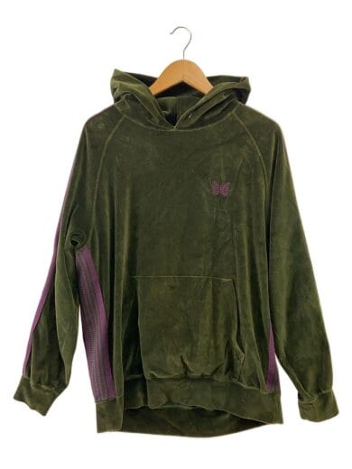 商品画像：21AW/Track Hoody C/Pe Velour/L/ベロア/KHK/JO228 1
