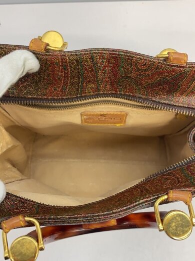 商品画像：ハンドバッグ/PVC/マルチカラー/ペーズリー 6