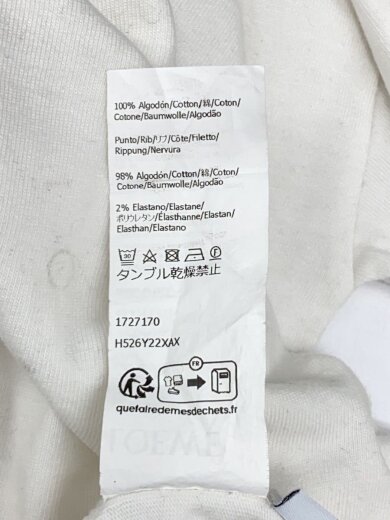 商品画像：長袖Tシャツ/M/コットン/WHT/H526Y22XAX 5