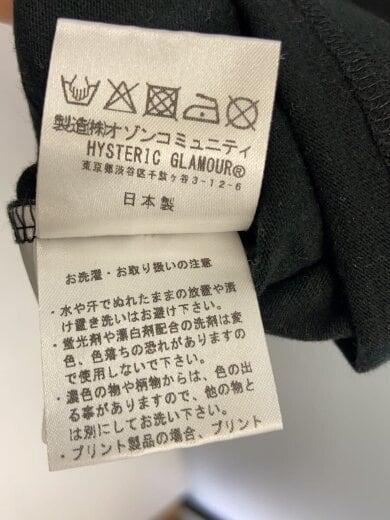 商品画像：Tシャツ/S/コットン/BLK/プリント/02213CT20// 5