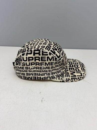 商品画像：キャップ/--/コットン/WHT/総柄/メンズ 2