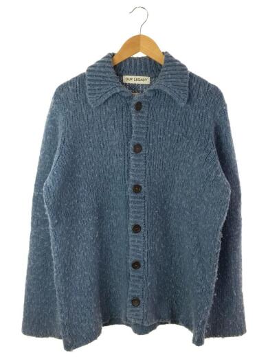 画像：OUR LEGACY22AW/BIG CARDIGAN/FUNKY BLUE/カーディガン(厚手)/44/ウールブルー1