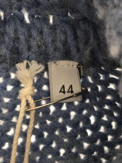画像：OUR LEGACY22AW/BIG CARDIGAN/FUNKY BLUE/カーディガン(厚手)/44/ウールブルー4