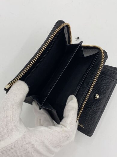 商品画像：2つ折り財布/レザー/BLK/メンズ/PSC953 5