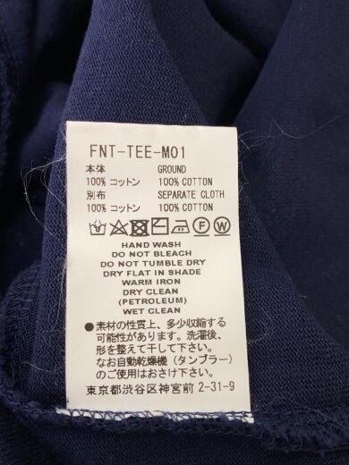 商品画像：カットソー/4/コットン/NVY/FNT-TEE-M01 4