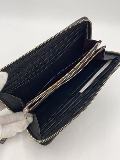 商品画像：長財布/レザー/BLK/メンズ 6