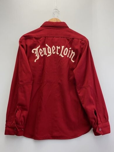 商品画像：ジャケット/S/ポリエステル/RED/無地/T-WORK SHT JKT// 2