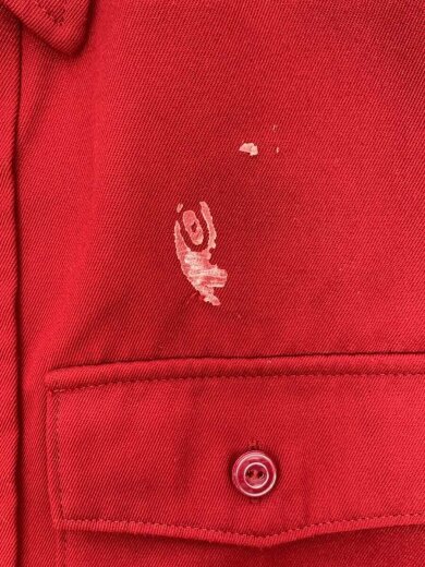 商品画像：ジャケット/S/ポリエステル/RED/無地/T-WORK SHT JKT// 7