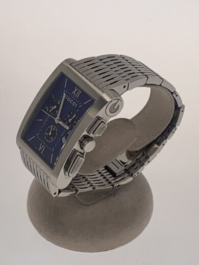 商品画像：クォーツ腕時計/アナログ/BLU/SLV/8600M 2