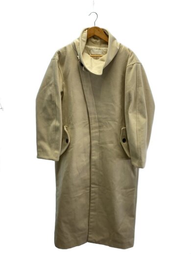商品画像：コート/2/ポリエステル/IVO/無地/010HA730-4141 1