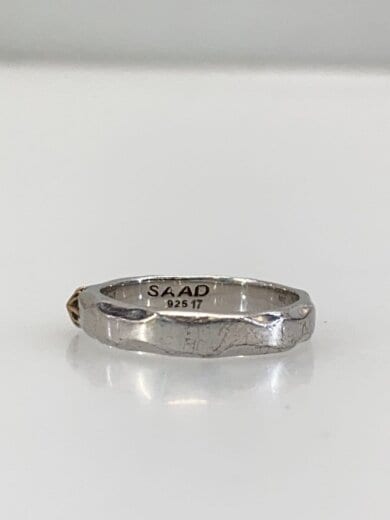 商品画像：リング/SV925/17号/SLV/メンズ 2