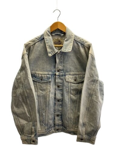 商品画像：Gジャン/L/デニム/IDG/無地/pc9-a3179-0000 1