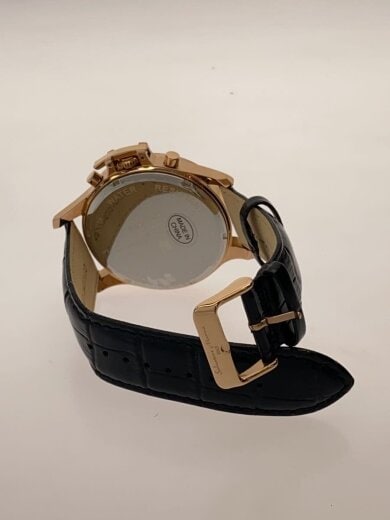 商品画像：クォーツ腕時計/--/レザー/BLK/BLK/SM-23101-2 4