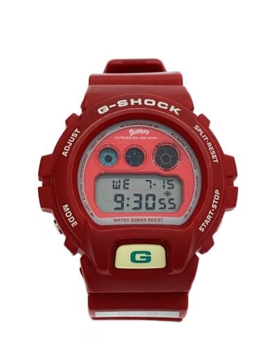 商品画像：クォーツ腕時計/デジタル/ラバー/RED/DW-6900BUL7-9JF// 1