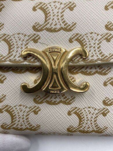 商品画像：3つ折り財布/レザー/WHT/総柄/レディース/10d782CQH 3