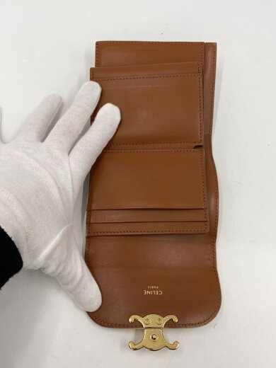 商品画像：3つ折り財布/レザー/WHT/総柄/レディース/10d782CQH 4